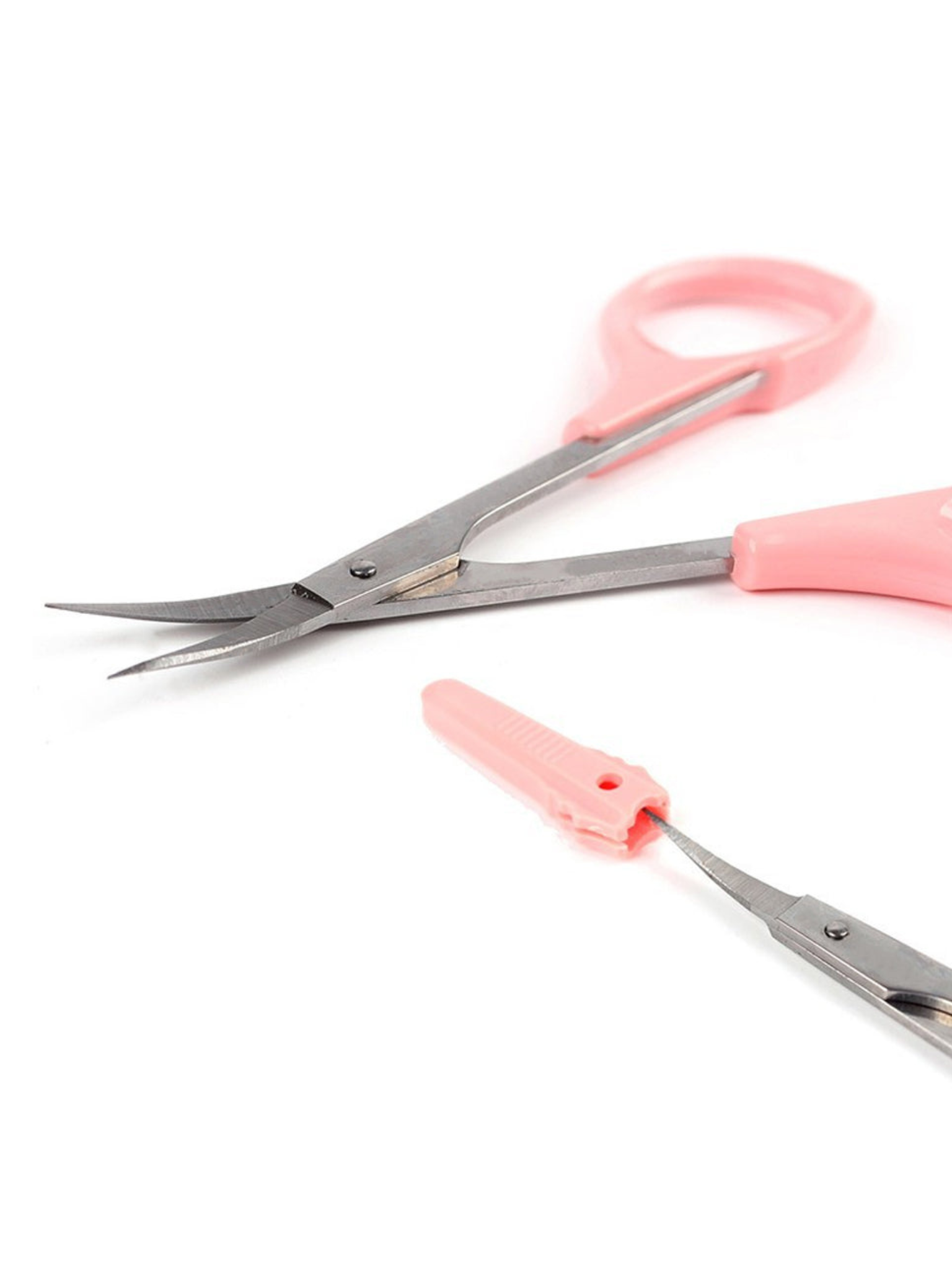 Sassy+Chic Trimming and Shaping Eyebrow Pink Scissors