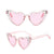 Lolita Sunnies - Pink/Clear Studded